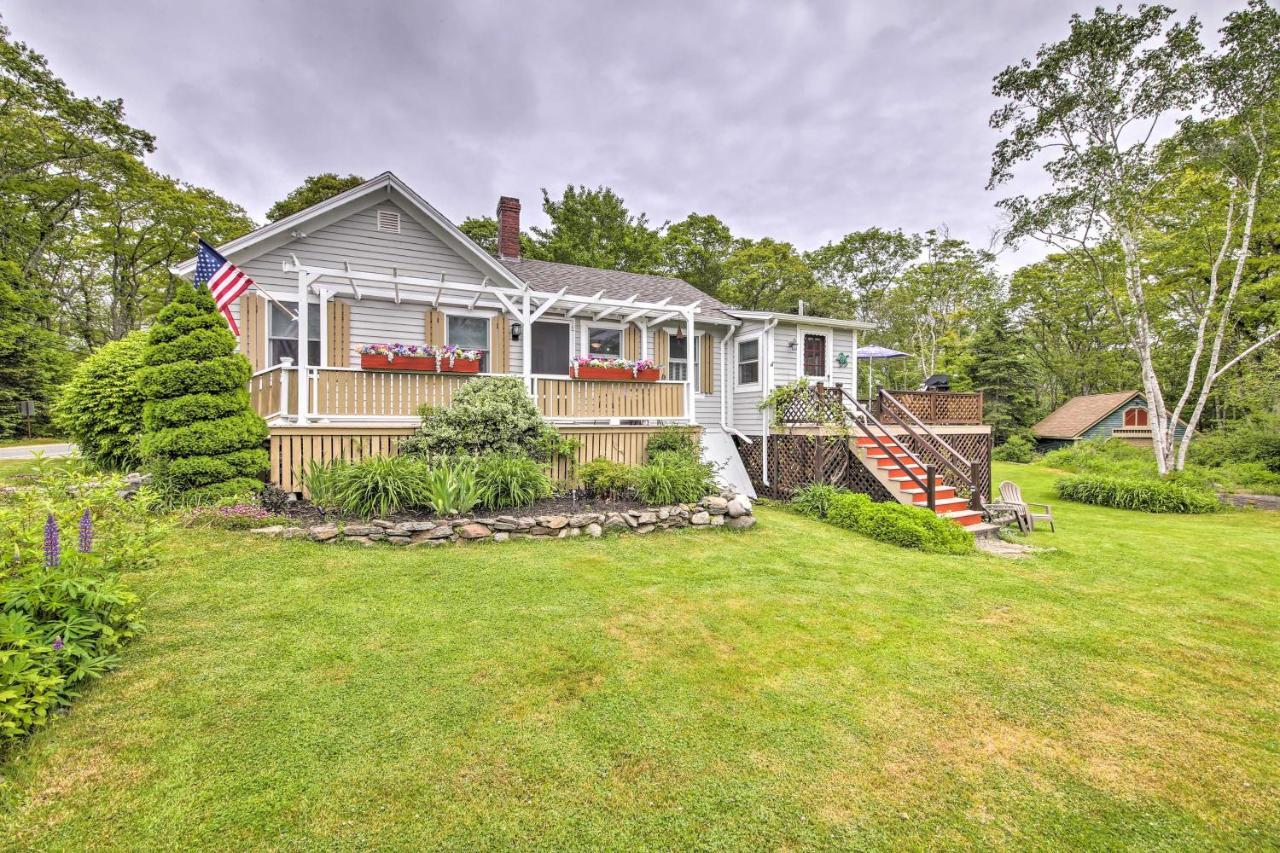 Charming East Boothbay Cottage With Large Yard! 外观 照片