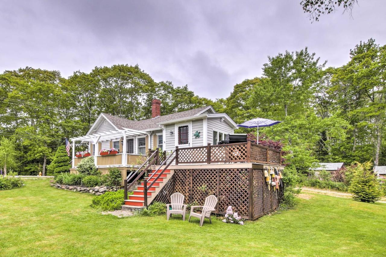 Charming East Boothbay Cottage With Large Yard! 外观 照片